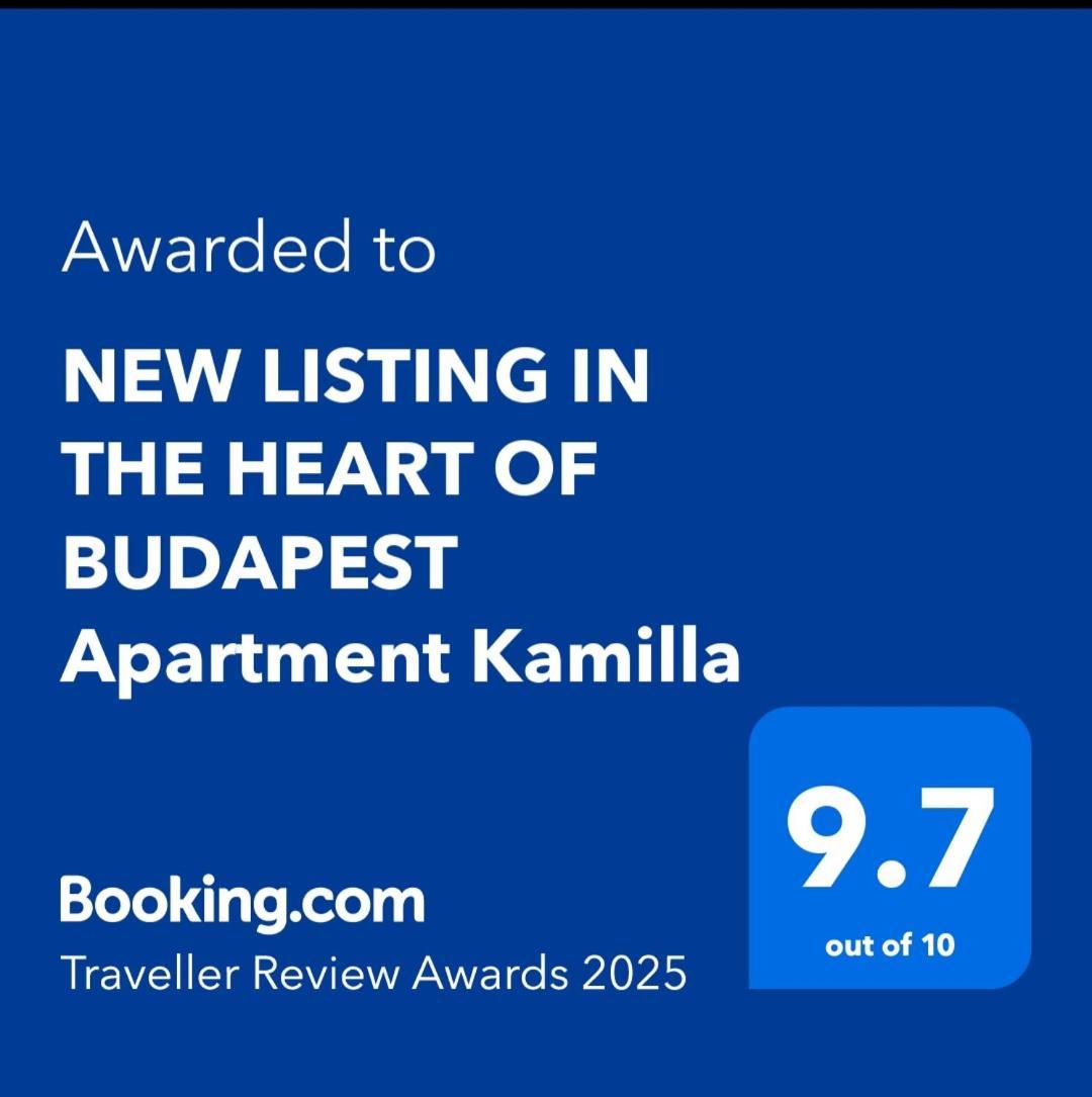 Travelers Award Winning Place In The Heart Of Budapest Apartment Kamilla Exterior foto